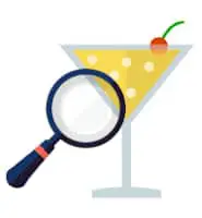 Search A Cocktail Icon